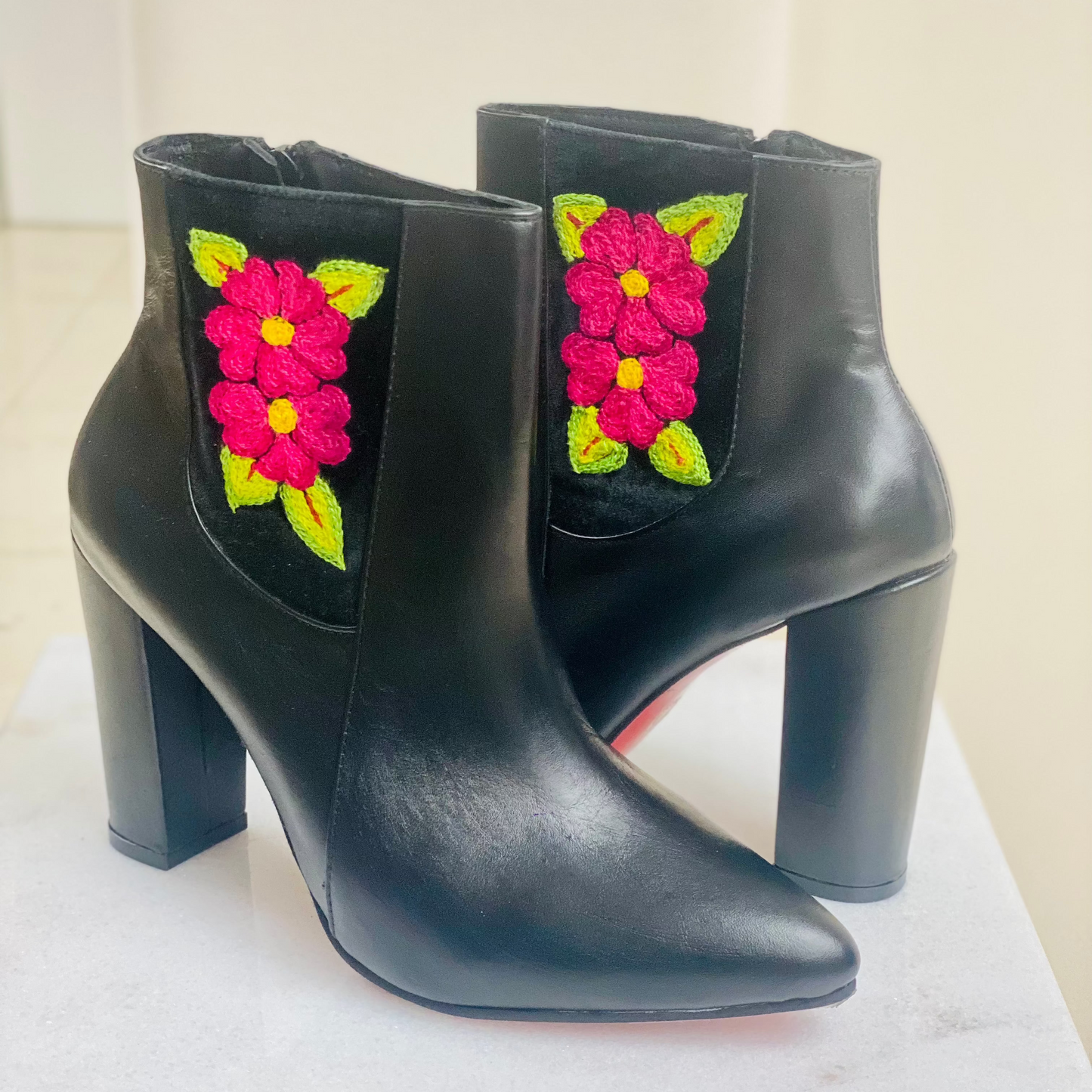 Botines Juchitan Negro