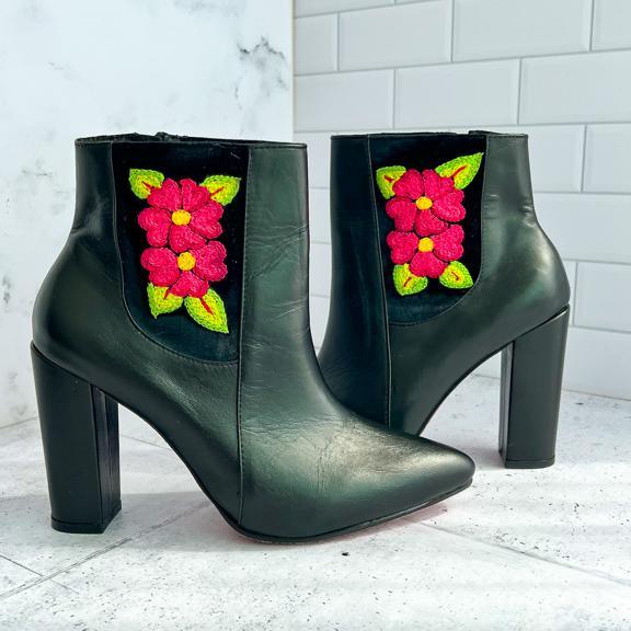 Botines Juchitan Negro