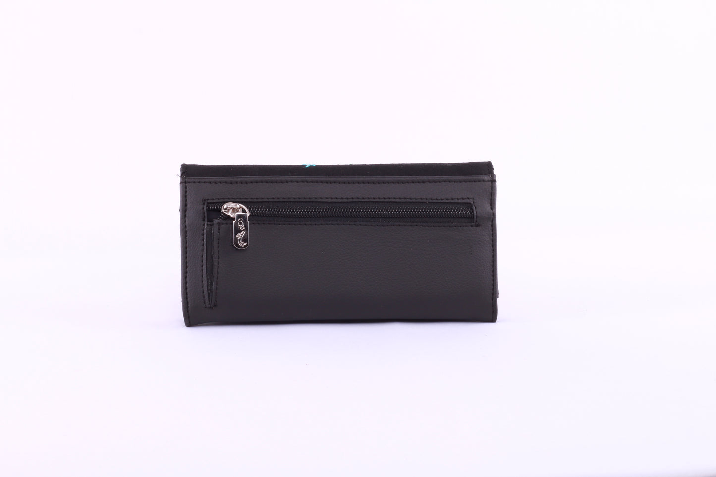 Cartera Artesanal Bordada Gatü piel de Nopal