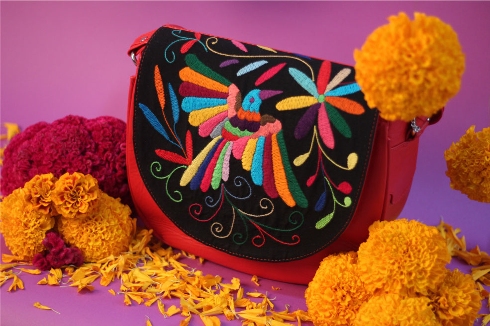 Bolso Artesanal Bandolera Tenango