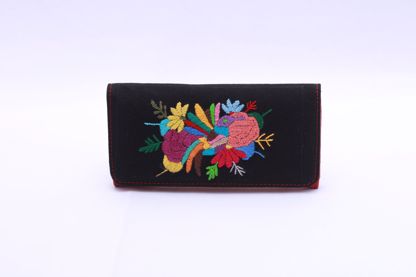 Cartera Bordada Artesanal Gatü