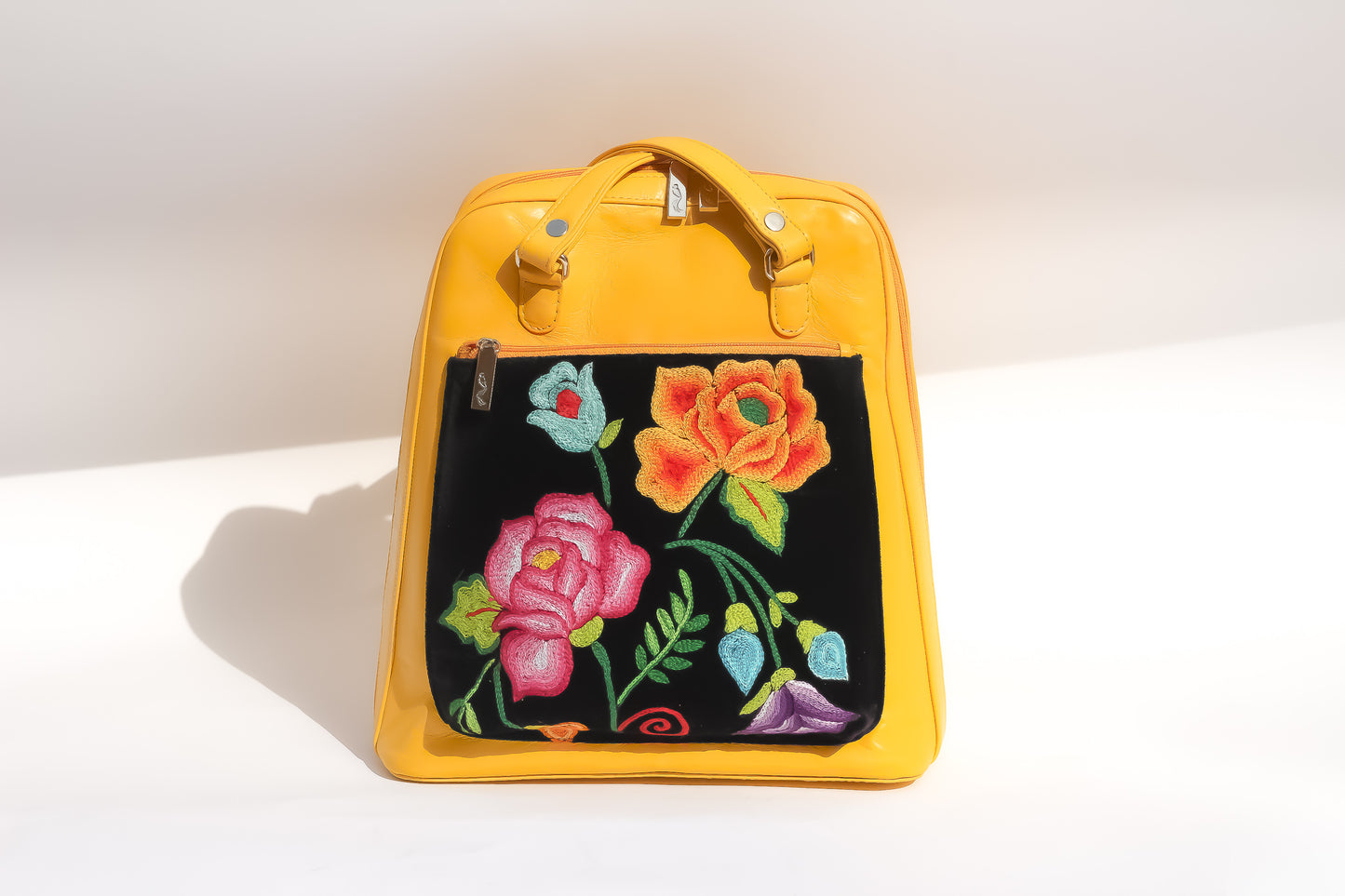 Bolso Artesanal Backpack Colibrí Juchitán