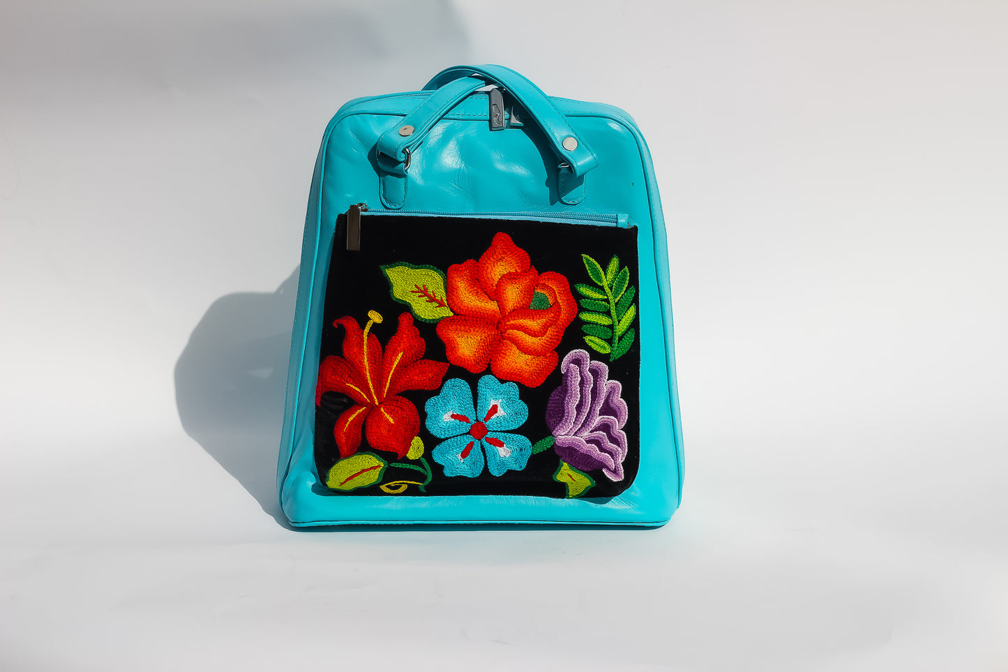 Bolso Artesanal Backpack Colibrí Juchitán