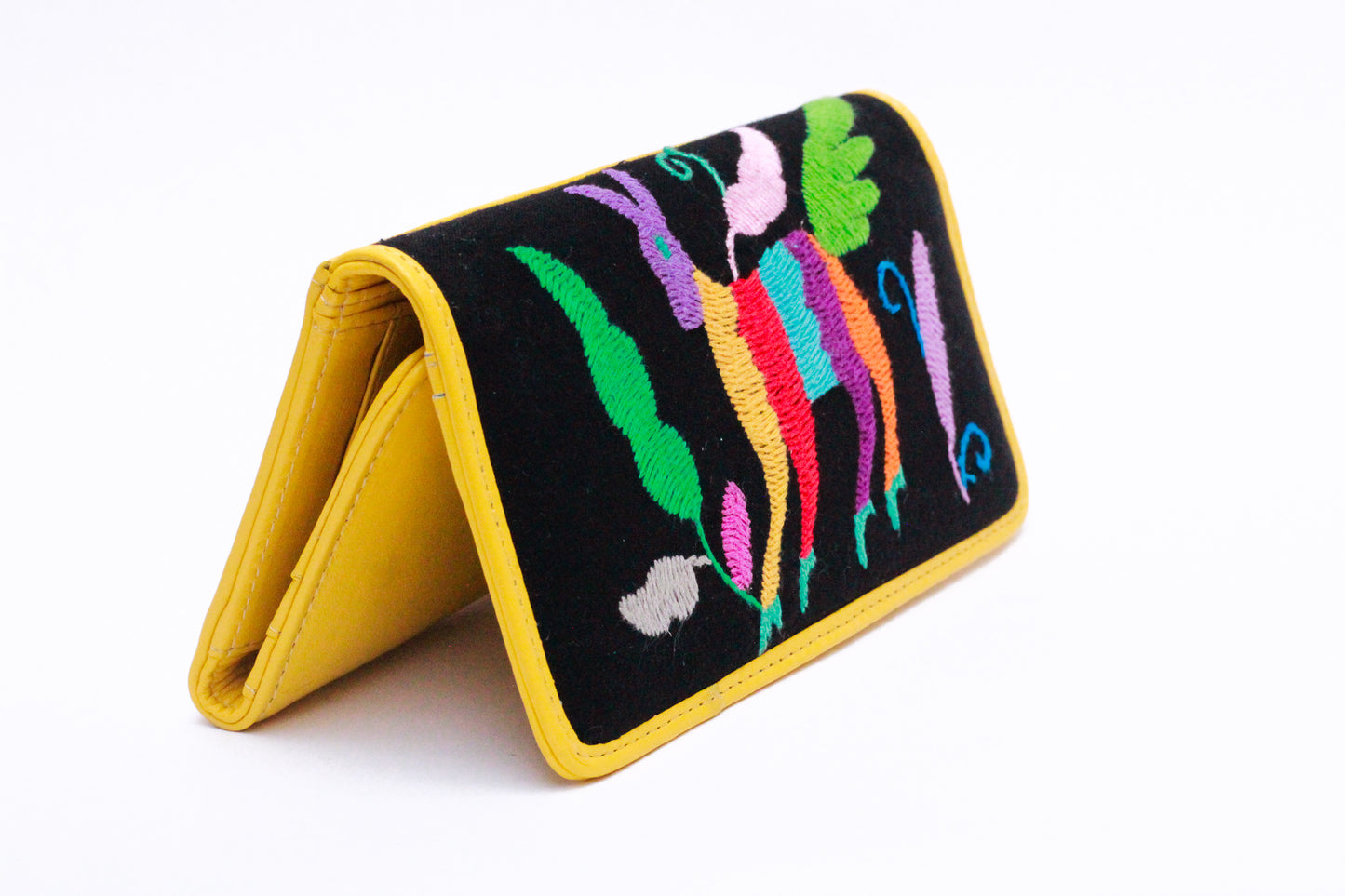 Cartera Bordada Artesanal Tenango