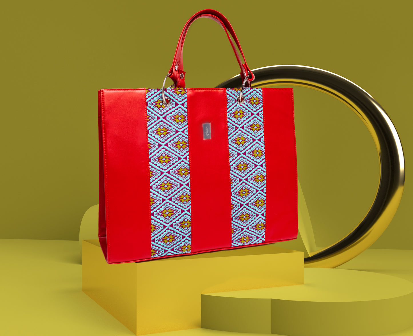 Tote Bag artesanal ANT (Mujer en Tzotzil)