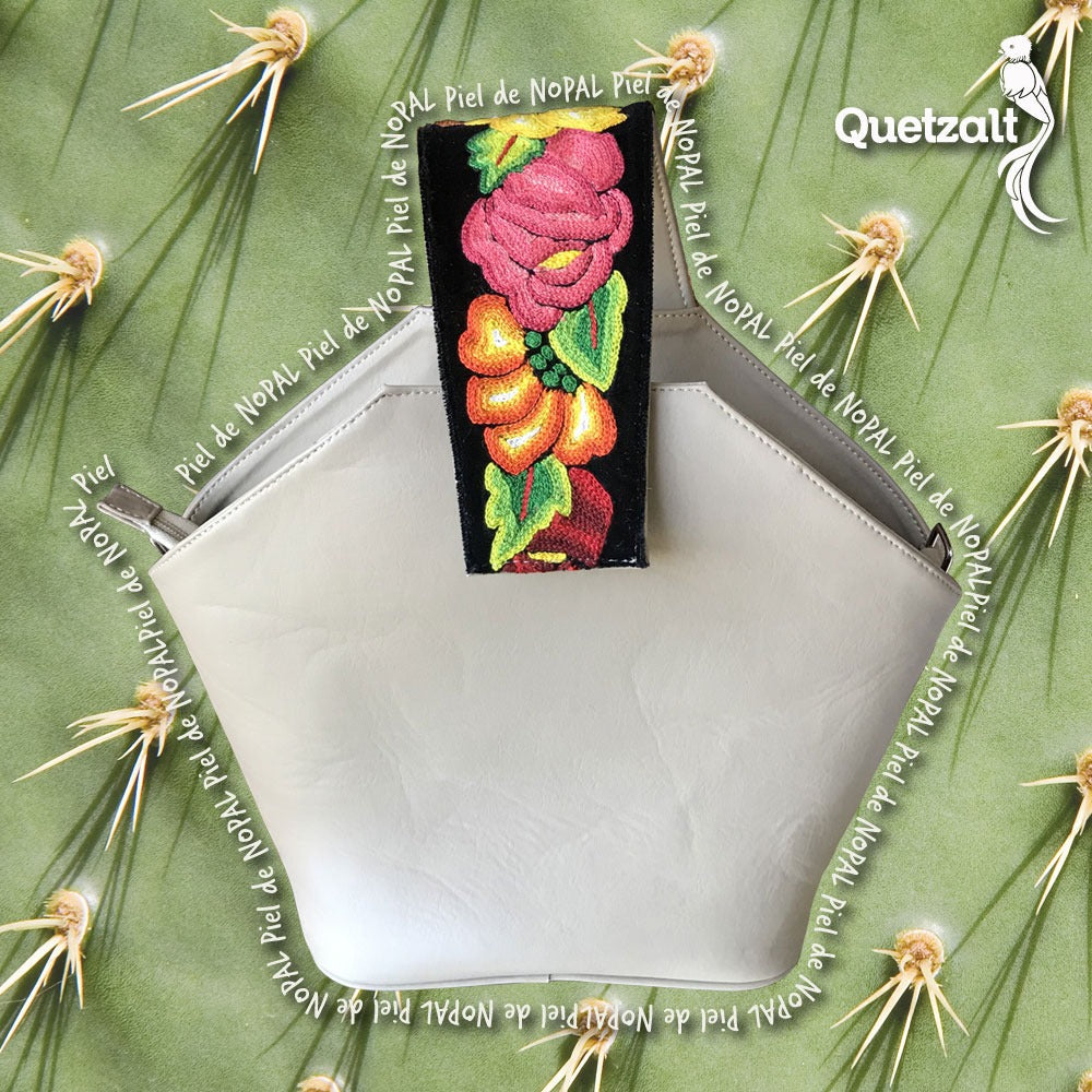 Bolso Artesanal Sicaru Penta Piel de Nopal