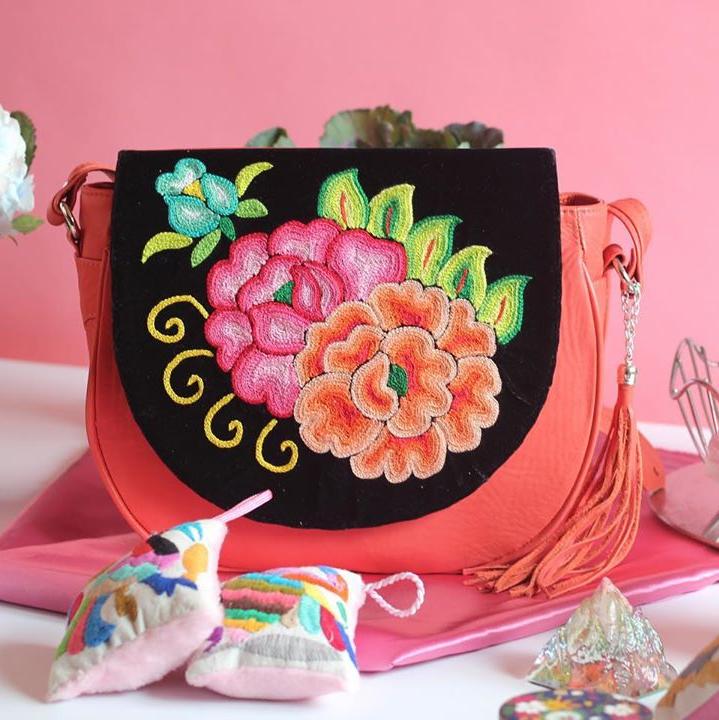 Bolso Artesanal Bandolera Juchitán