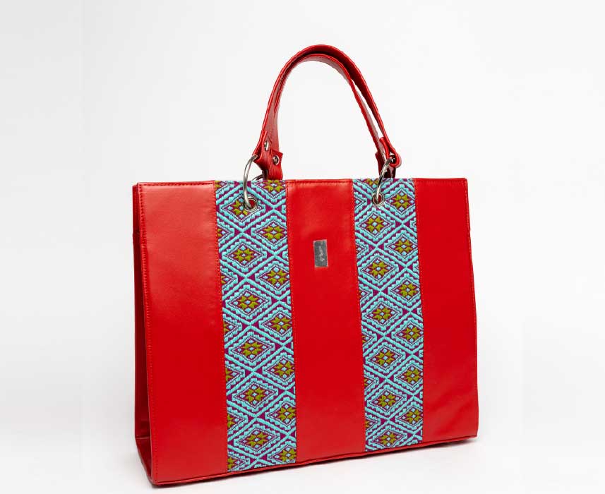 Tote Bag artesanal ANT (Mujer en Tzotzil)