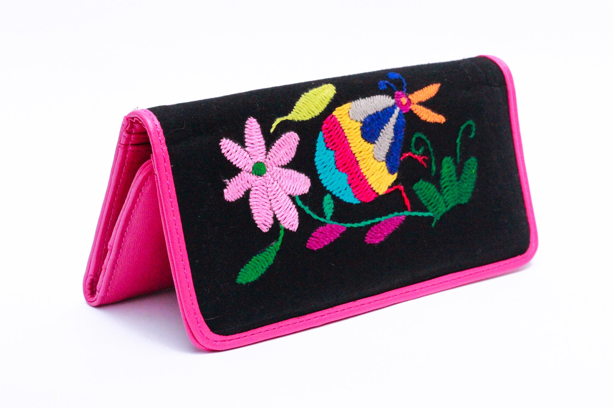 Carteras bordadas online mexicanas